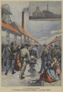 アニッシュ炭鉱災害、フランス 作： Fortune Louis Meaulle