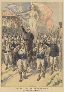 フランスのマダガスカル遠征。勝利！ 作： Fortune Louis Meaulle