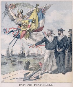 1893年9月30日の「ルプティジャーナル」のイラスト 作： Fortune Louis Meaulle and Henri Meyer