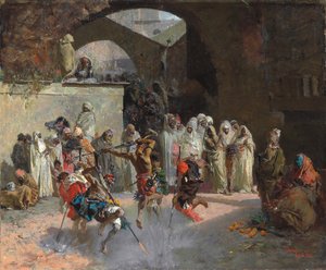 アラブファンタジア、1866 作： Fortuny y Carbó