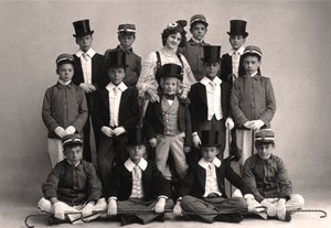 ガーティミラー1879-1952、イギリスの女優、1905年。 作： Foulsham and Banfield