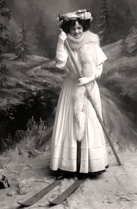 ガーティミラー1879-1952、イギリスの女優、1906年。 作： Foulsham and Banfield