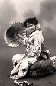 イザベルジェイ1879-1927、オペラ歌手、女優、1906年。 作： Foulsham and Banfield