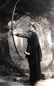 ルイス・ウォーラー1860-1915、イギリスの俳優、1907。 作： Foulsham and Banfield