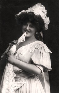 マリースタッドホルム1875-1930、イギリスの女優、1900年代。 作： Foulsham and Banfield
