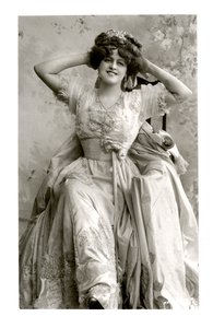 マリースタッドホルム1875-1930、イギリスの女優、1900年代。 作： Foulsham and Banfield