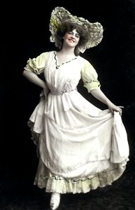 マリースタッドホルム1875-1930、イギリスの女優、20世紀初頭。 作： Foulsham and Banfield