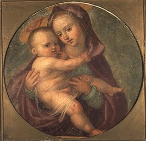 マドンナと子供 作： Fra Bartolomeo