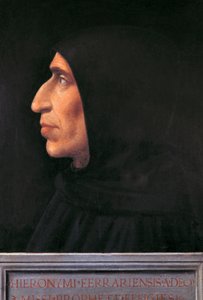 ジローラモ・サヴォナローラの肖像（フェラーラ 作： Fra (1472 1517) Bartolomeo