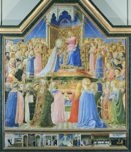 聖母の戴冠式 作： Fra (c.1387 1455) Angelico