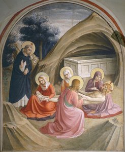 キリストの嘆き 作： Fra (c.1387 1455) Angelico
