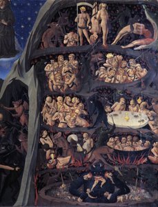 The Last Judgment:地獄 作： Fra  Angelico