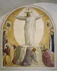変身の様子 作： Fra  Angelico