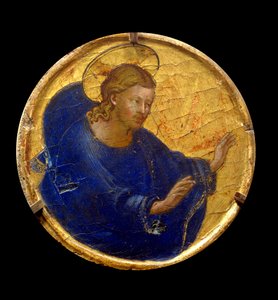 祝福のキリストフラ・ジョヴァンニ（グイド・ディ・ピエトロ）、フラ・アンジェリコ（1387-1455）の絵画 作： Fra  Angelico