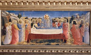 聖母の葬儀（木画 作： Fra  Angelico