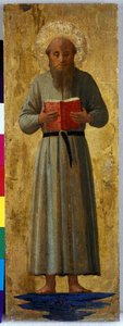 聖人、v.1435-40（ポプラの木のテンペラ） 作： Fra Angelico