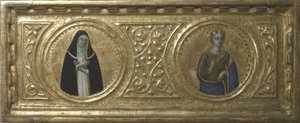 シエナの聖カタリナ 作： Fra Angelico