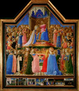 聖母の戴冠式 作： Fra Angelico