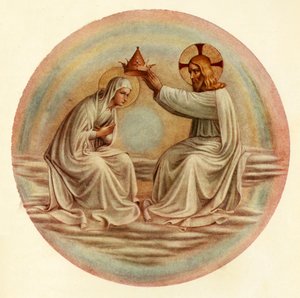 聖母の戴冠式、15世紀、c1909 作： Fra Angelico