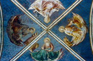 15世紀半ばの4人の伝道者 作： Fra Angelico