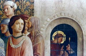 15世紀半ばの聖ローレンス裁判の詳細 作： Fra Angelico