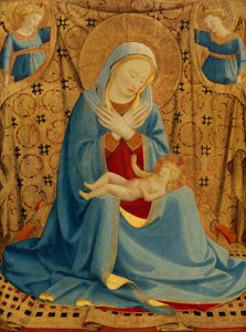 謙遜のマドンナ、c。 1430年。