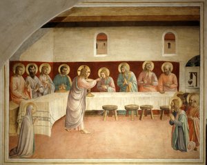 聖人の聖体拝領 作： Fra Angelico