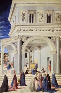 聖母の誕生、1467 作： Fra Carnevale