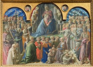 聖母の戴冠式 作： Fra Filippo Lippi