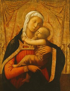 マドンナと子供、 作： Fra Filippo Lippi