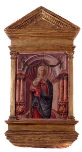 子連れの聖母（絵画 作： Fra Filippo Lippi
