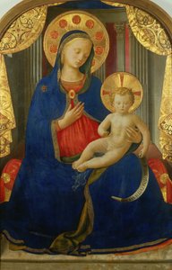 謙遜のマドンナ 謙遜のマドンナ、1435～1440年頃。 作： Fra Giovanni Angelico da Fiesole