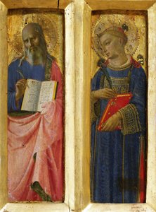 聖ヨハネと聖ステファン 「ペルージャの祭壇画」より 1437年頃