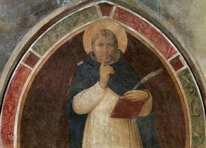 聖ペテロ殉教者、1441-1442。 作： Fra Giovanni Angelico da Fiesole