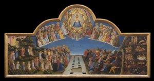 1432年頃の「最後の審判」。 作： Fra Giovanni Angelico da Fiesole
