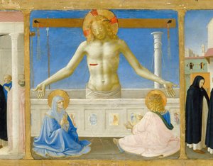 復活祭の復活プレデラThe Virgin of Coronation、ca 1430 作： Fra Giovanni Angelico da Fiesole
