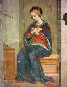 受胎告知の詳細 - 絵画 作： Fra da Pistoia Paolino