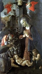 聖母子像（パネル 作： Fra da Pistoia Paolino
