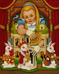 白いウサギの家、2015 作： Frances Broomfield