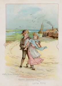 デビッド・カッパーフィールド」と「リトル・エムリィ」（クロモリト 作： Frances Brundage