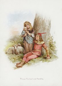 フロリゼール王子とペルディータ（クロモリト 作： Frances Brundage