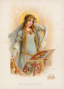 テニスンのシャロットの女 作： Frances Brundage