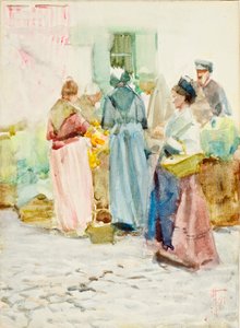 アルルのにぎやかなコーナー 作： Frances Hodgkins
