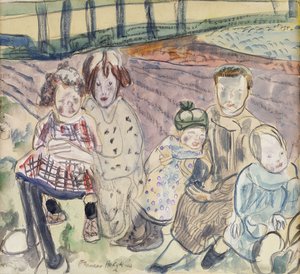 農民の家族 作： Frances Hodgkins