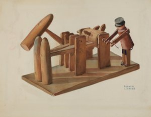 ペンシルベニア州 ドイツの玩具スタンピング工場 作： Frances Lichten