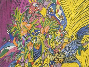 極楽鳥 作： Frances Treanor