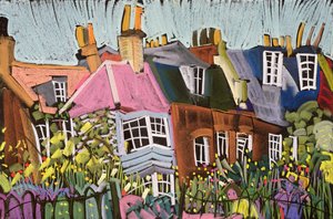 ハーブガーデン、グリニッジ公園、ロンドンでリラックス 作： Frances Treanor