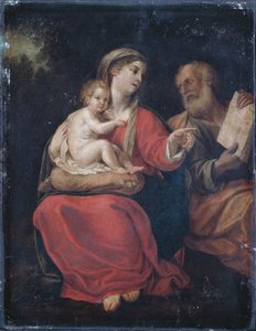 聖家族 作： Francesco Albani
