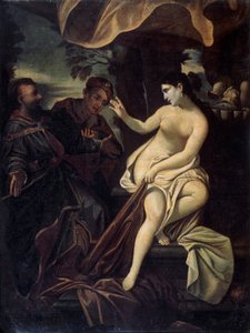 スザンナと長老たち。 作： Francesco Albani
