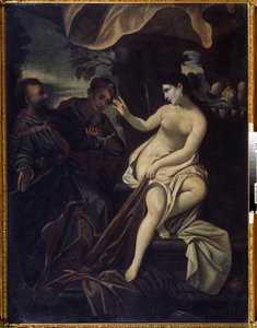 「スザンナと長老たち」 (スザンナと長老たち) Francesco Albani dit l